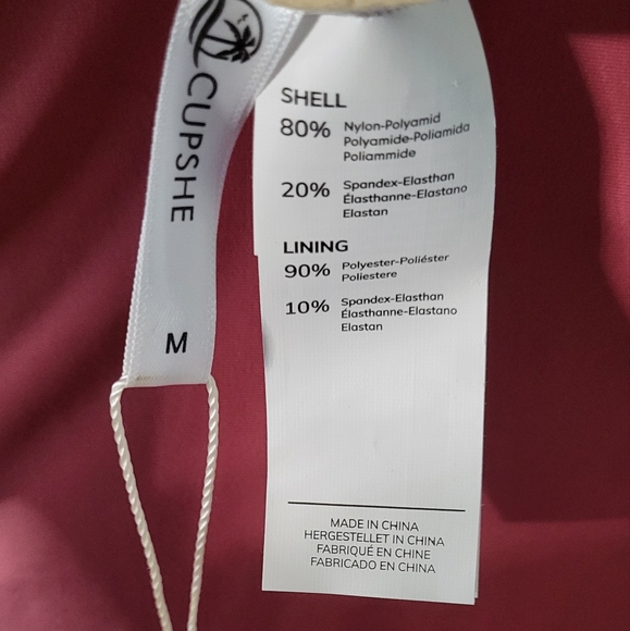 Cupshe Women's NWT Pink Alexandrea Cutout O-Ring One Piece Swimsuit Size Medium - Picture 3 of 10